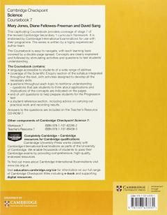 Cambridge Checkpoint Science Coursebook 7