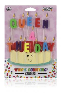 Lumanari pentru tort - Queen 4 the day