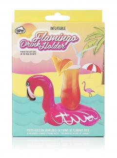 Suport gonflabil pentru bauturi - Flamingo