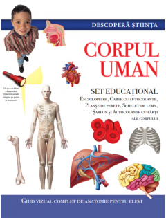 Set educational - Descopera Stiinta - Corpul uman