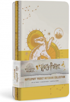 Coperta cărții Set carnete - Harry Potter - Hufflepuff Constellation Sewn Pocket