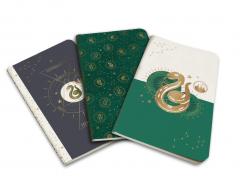 Set carnete - Harry Potter: Slytherin Constellation Sewn Pocket Notebook Collection