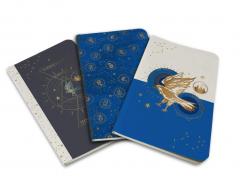 Set carnete - Harry Potter: Ravenclaw Constellation Sewn Pocket Notebook Collection