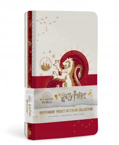 Set carnete - Harry Potter: Gryffindor Constellation Sewn Pocket Notebook Collection