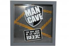 Cutie pentru capace de bere - Man Cave