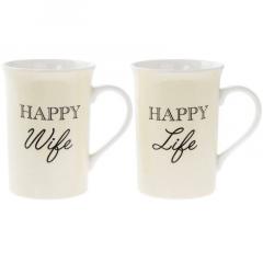 Set 2 cani - Happy Wife Happy Life