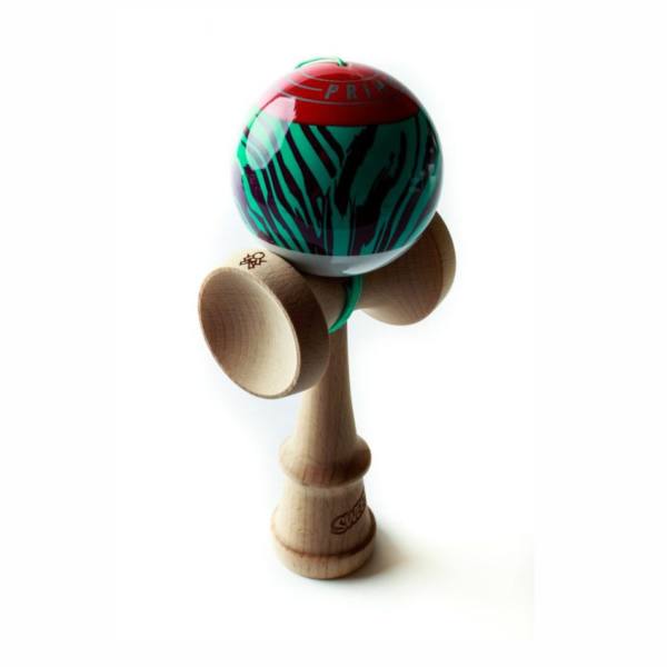 Joc de indemanare Sweets Kendama Prime Grain Split 2 Laser Tag