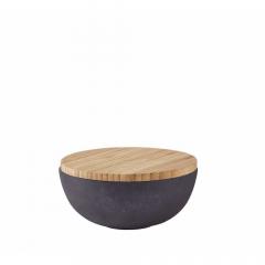 Bol cu capac - Bamboo Black, 350 ml | Bovictus