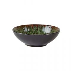 Bol - Stoneware Green Brown | Bovictus