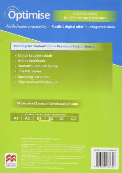 Optimise B1+ Digital Student's Book Premium Pack