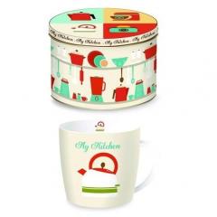 Cana portelan - My Kitchen Kettle Mug In Tin Gift Box
