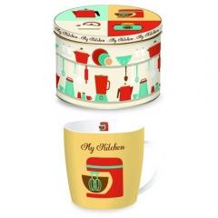 Cana portelan - My Kitchen Mixer Mug In Tin Gift Box