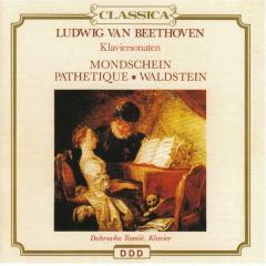Piano Sonatas: Moonlight, Pathetique, Waldstein