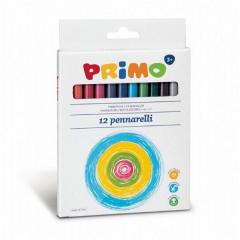 Markere pentru copii morocolor, 12 culori/cutie