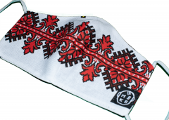 Masca textila din bumbac - Martisorul zilnic - marime L