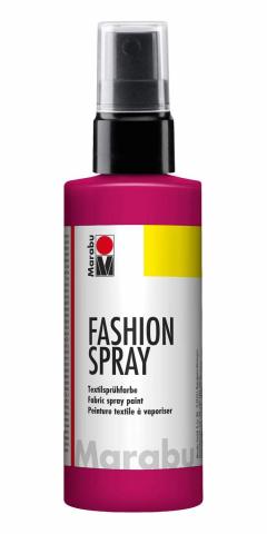 Spray textile - Marabu Fashion-Spray, 005 Raspberry, 100ml