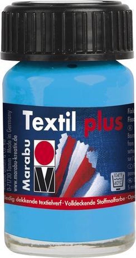 Marabu Textilfarbe Textil Plus, 50 ml, Textilmalfarbe