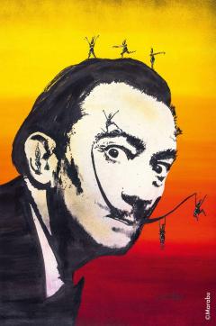 Vopsea - Marabu Acryl Color, 032 Carmine Red, 100ml