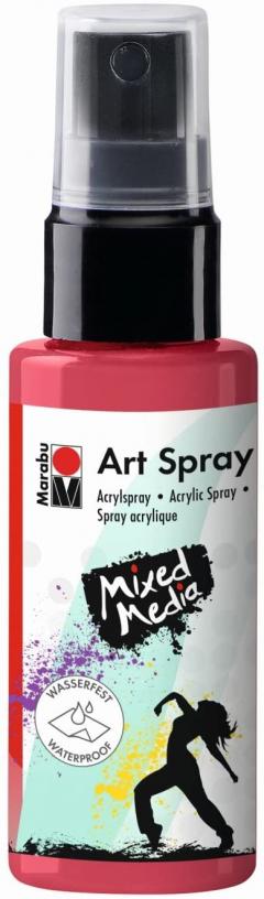 Spray vopsea - Marabu Art Spray, 031 Cherry Red, 50ml