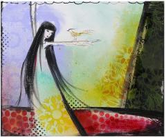 Spray vopsea - Marabu Art Spray, 031 Cherry Red, 50ml