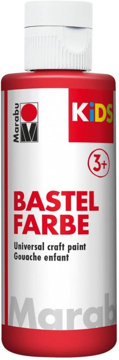 Vopsea - Kids Bastelfarbe 031 - Cherry Red, 80 ml
