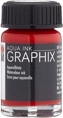 Vopsea - Aqua Ink 032 - Carmine Red, 15 ml