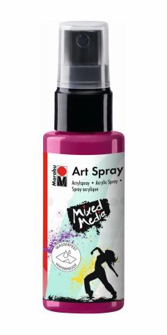 Spray vopsea - Marabu Art Spray, 005 Raspberry, 50ml