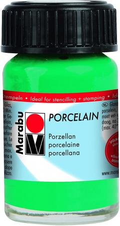 Vopsea portelan - Marabu Porcelain, 153 Mint, 15ml