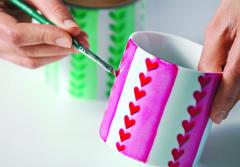 Vopsea portelan - Marabu Porcelain, 153 Mint, 15ml