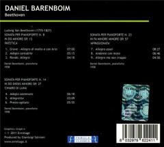 Moonlight Sonata, Pathetique, Appassionata