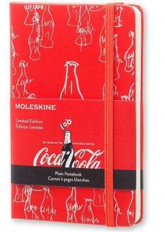 Moleskine Pocket Coca-Cola Limited Edition - Hard Plain Notebook