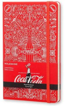 Moleskine Large Coca-Cola - Limited Edition Hard Ruled Notebook