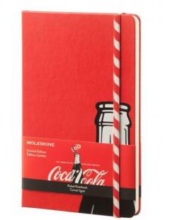 Moleskine Coca-Cola Limited Edition Elastic Band Ruled Notebook