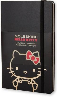 Moleskine Hello Kitty Limited Edition 2014 Notebook Large Ruled Black