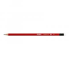 Creion Hexagonal cu radiera - Grafit HB - Milan