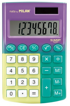 Calculator 8 DG - Sunset Milan