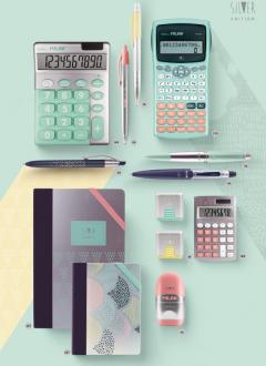 Ascutitoare cu radiera - Silver Milan