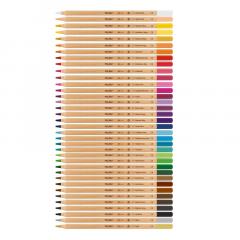 Set 36 Creioane colorate in Cutie Metalica - Milan