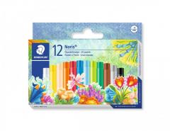 Set 12 creioane colorate - Oil Pastels - Noris