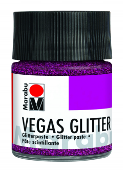 Vopsea - Vegas Glitter Paste - 533 Pink, 50 ml