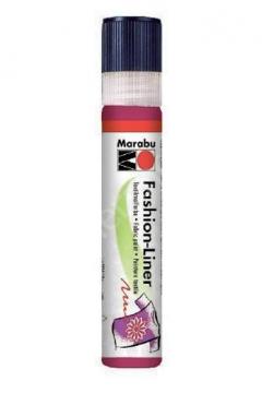 Liner textile - Marabu Fashion -  Liner Raspberry 005, 25ml