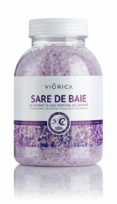 Sare de baie cu extract si ulei esential de lavanda