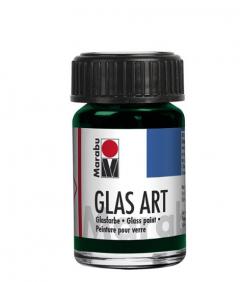 Vopsea - Glas Art 407 - Dark Green, 15 ml