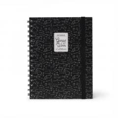 Carnet - Spiral Bound Large - Math