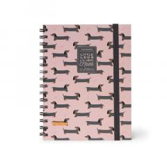 Carnet - Spiral Bound Large - Puppies