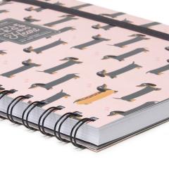 Carnet - Spiral Bound Large - Puppies
