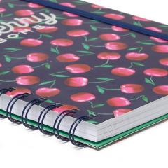 Carnet - Spiral Bound Large - Cherry Bomb