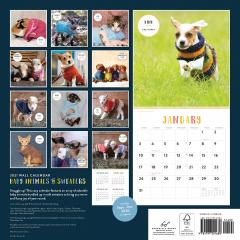 Calendar 2021 - Baby Animals in Sweaters