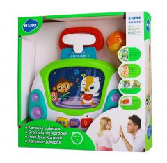 Statie Karaoke Jukebox cu Microfon