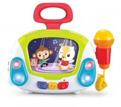 Statie Karaoke Jukebox cu Microfon